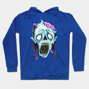 Halloween  Scary Zombie Face Hoodie